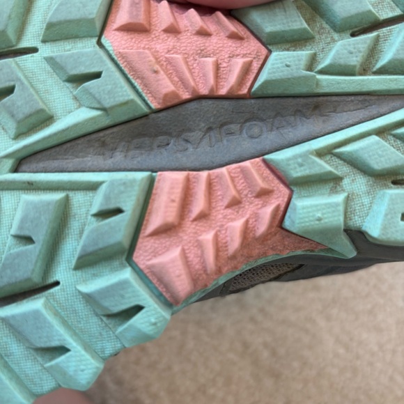 Saucony Women's Charcoal/Rose Excursion TR14 Trail Running Shoes Size 9 - Picture 8 of 9